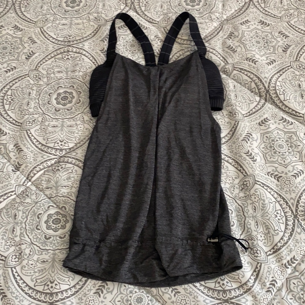 Lulu lemon workout tank with built in sports bra